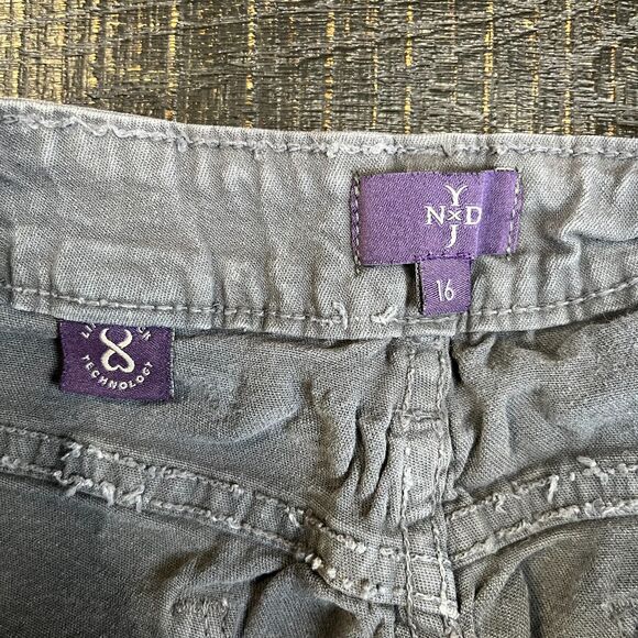 NYDC Dark Wash 33" Straight Denim Jeans Women's Size 16 - Picture 4 of 11